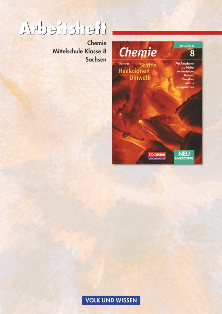 Cover: 9783060308521 | Chemie: Stoffe - Reaktionen - Umwelt - Mittelschule Sachsen - 8....