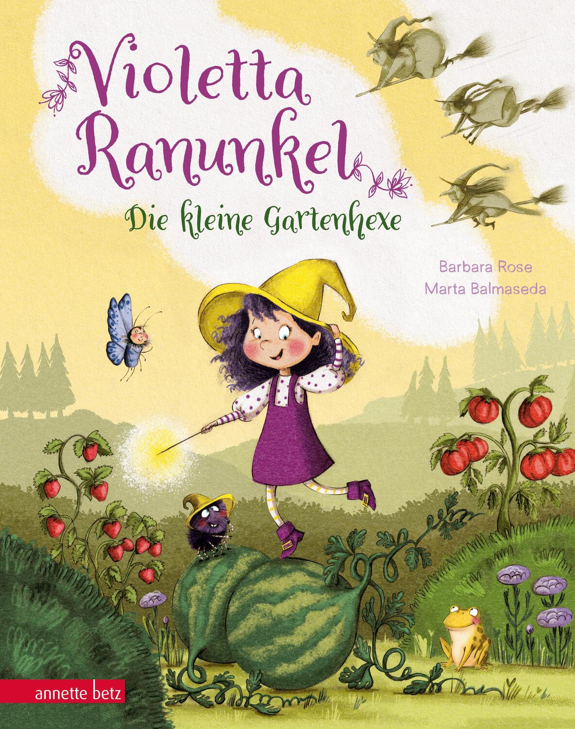 Cover: 9783219120011 | Violetta Ranunkel - Die kleine Gartenhexe | Barbara Rose | Buch | 2024
