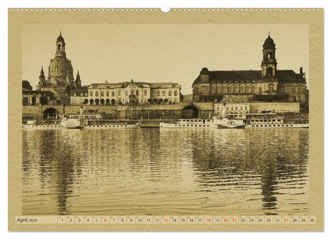 Bild: 9783435828500 | Dresden - Ein Kalender im Zeitungsstil (Wandkalender 2025 DIN A2...