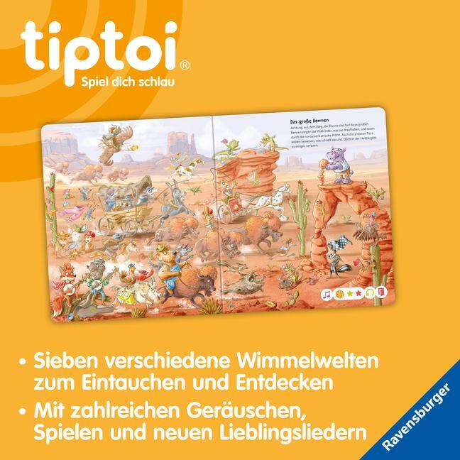 Bild: 9783473492596 | tiptoi® Die große Wimmelreise der Tiere | Anja Kiel | Buch | 16 S.