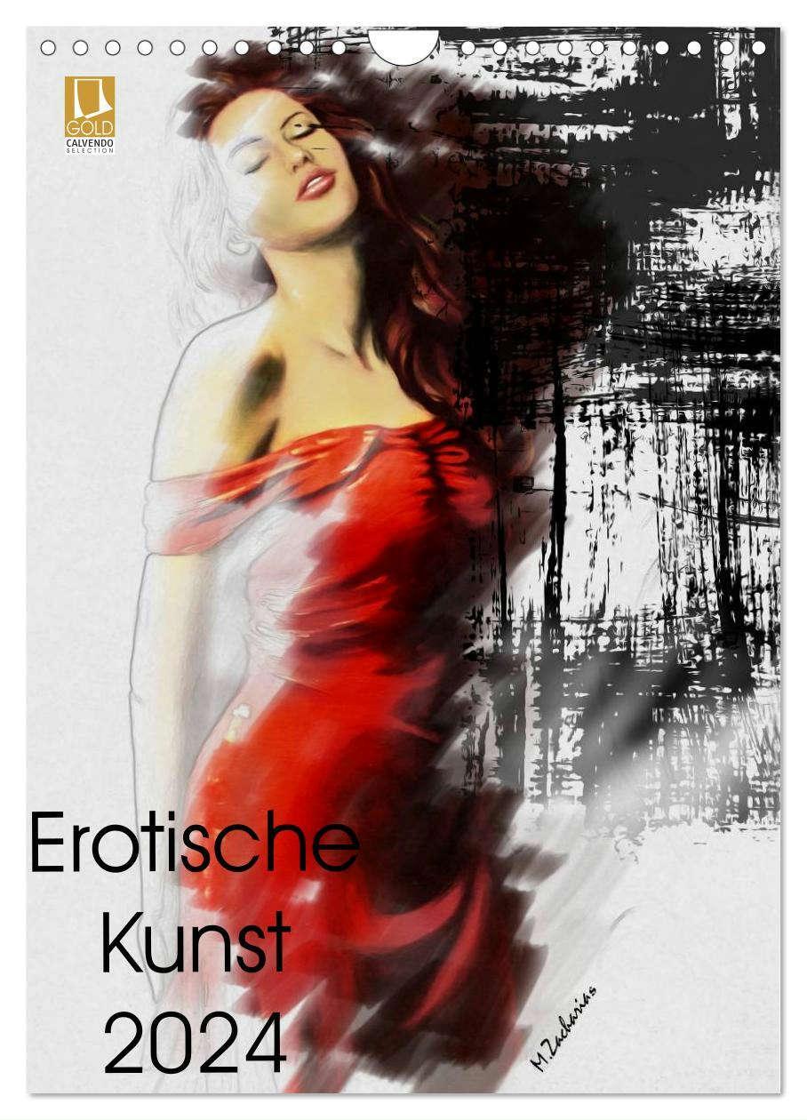 Cover: 9783383384219 | Erotische Kunst 2024 (Wandkalender 2024 DIN A4 hoch), CALVENDO...