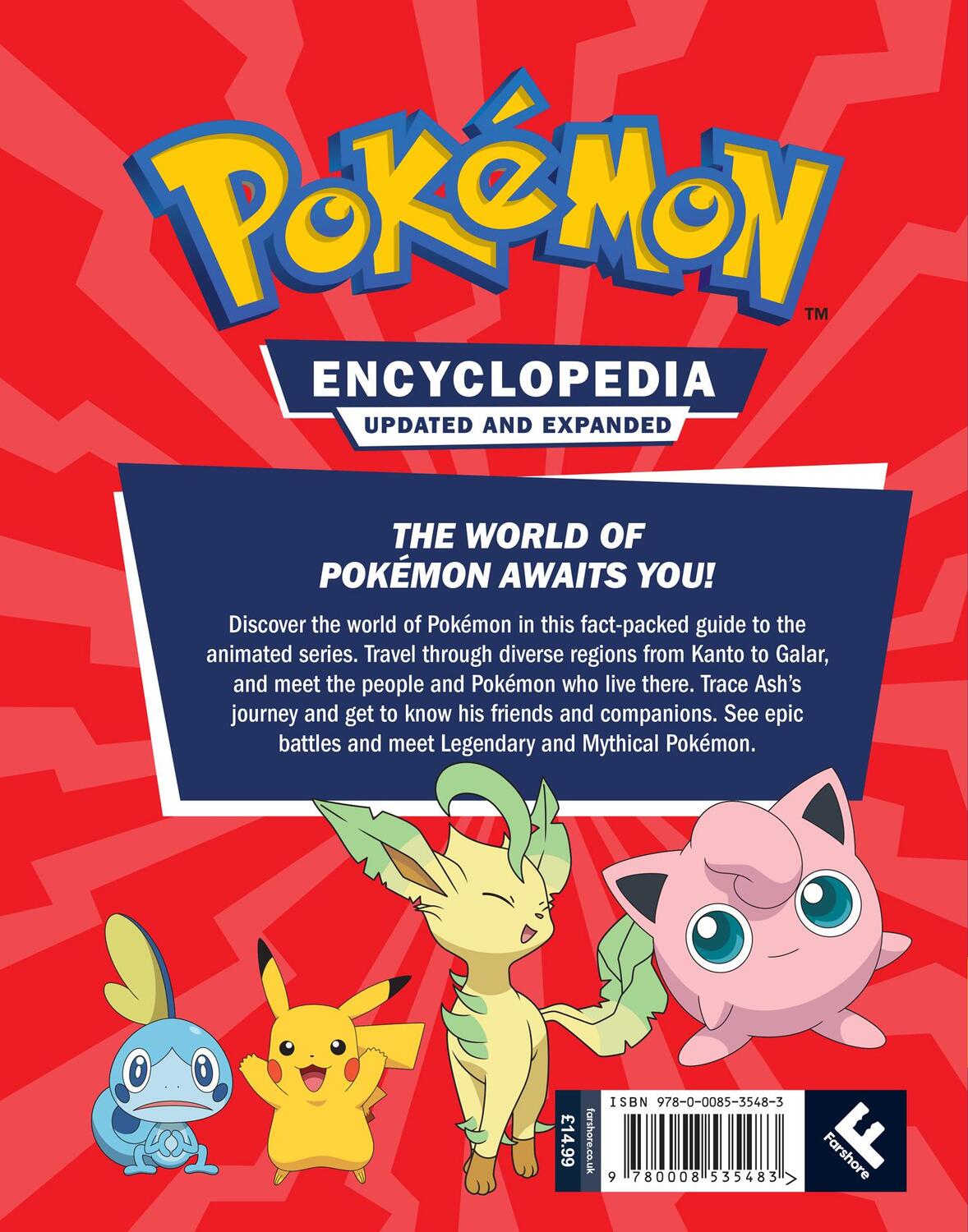 Rückseite: 9780008535483 | Pokemon Encyclopedia Updated and Expanded 2022 | Pokemon | Buch | 2022