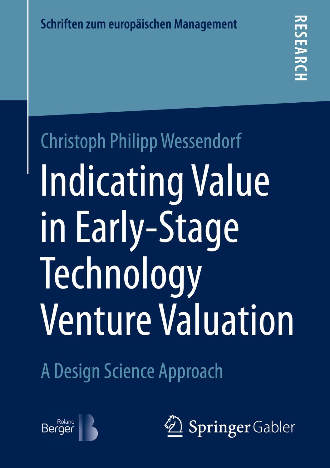 Cover: 9783658349431 | Indicating Value in Early-Stage Technology Venture Valuation | Buch