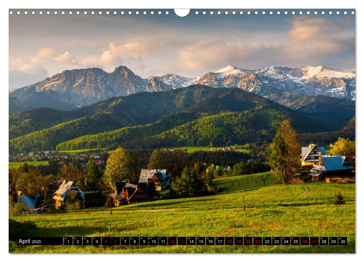 Bild: 9783435424375 | Tatra. Polen und Slowakei (Wandkalender 2025 DIN A3 quer), CALVENDO...