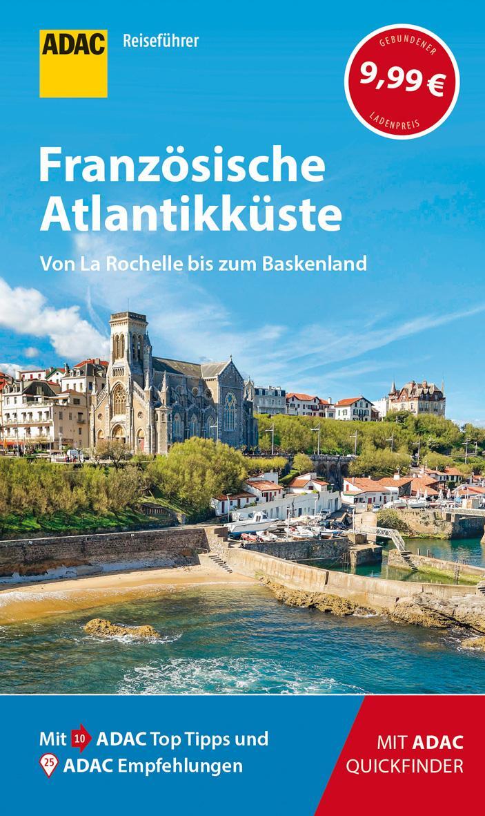 Cover: 9783956894442 | ADAC Reiseführer Französische Atlantikküste | Jonas Fieder | Buch