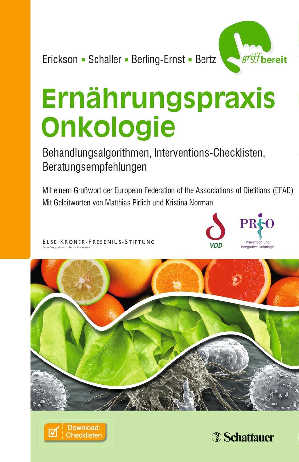 Cover: 9783794530748 | Ernährungspraxis Onkologie | Nicole Erickson (u. a.) | Taschenbuch