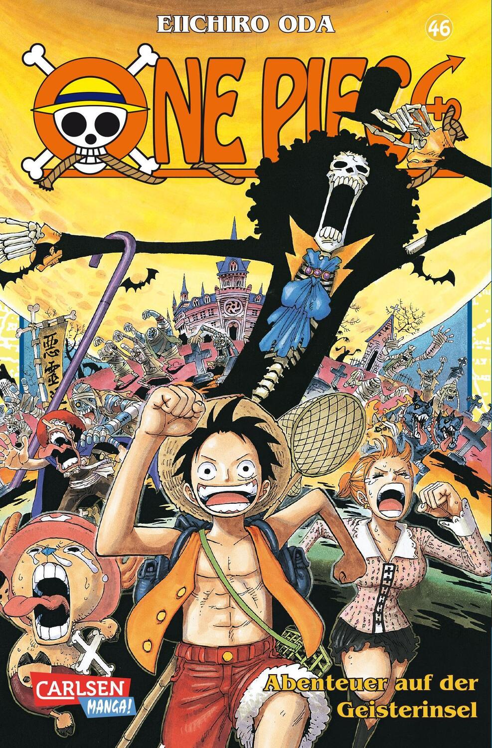 Cover: 9783551758163 | One Piece 46. Abenteuer auf der Geisterinsel | Eiichiro Oda | Buch