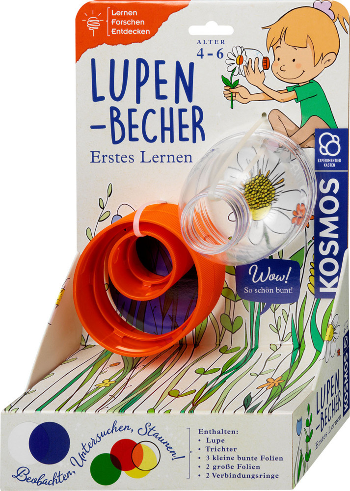 Cover: 4002051602345 | Lupen-Becher - Erstes Lernen (Experimentierkasten) | Spiel | 602345