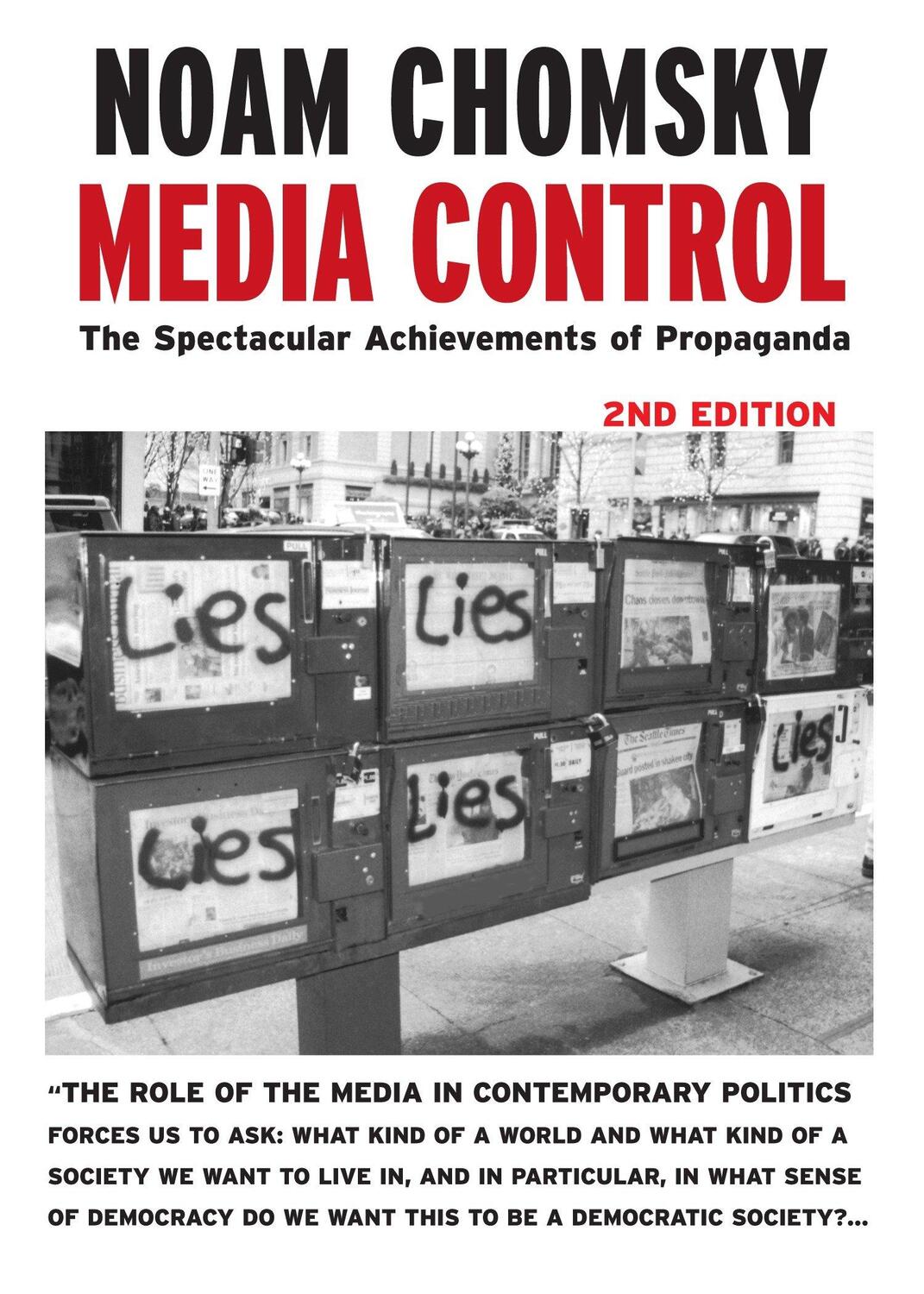 Cover: 9781583225363 | Media Control - Post-9/11 Edition | Noam Chomsky | Taschenbuch | 2002