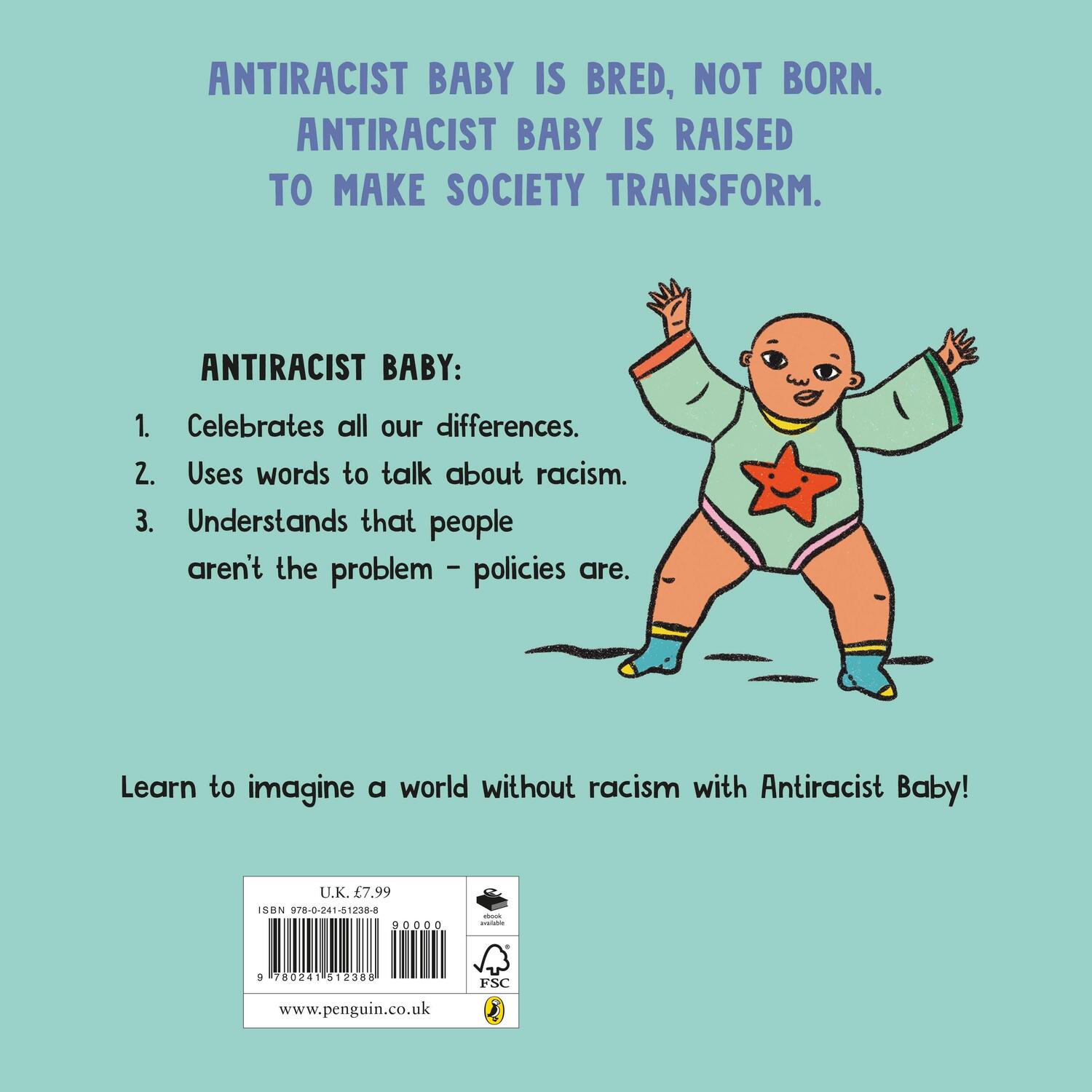 Rückseite: 9780241512388 | Antiracist Baby | Ibram X. Kendi | Taschenbuch | Picture book | 2021