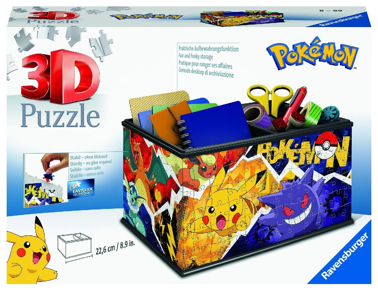 Cover: 4005556115464 | Ravensburger 3D Puzzle 11546 - Aufbewahrungsbox Pokémon - 216 Teile...