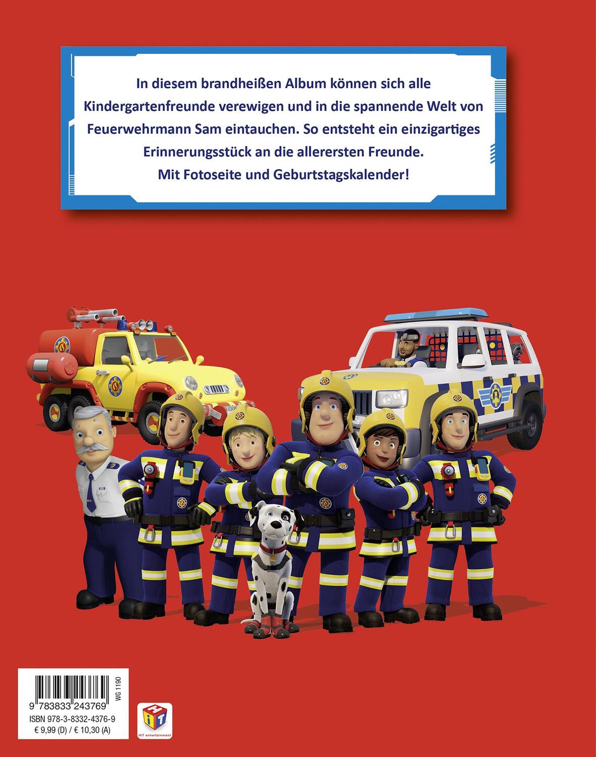 Rückseite: 9783833243769 | Feuerwehrmann Sam: Meine ersten Freunde | Buch | 64 S. | Deutsch