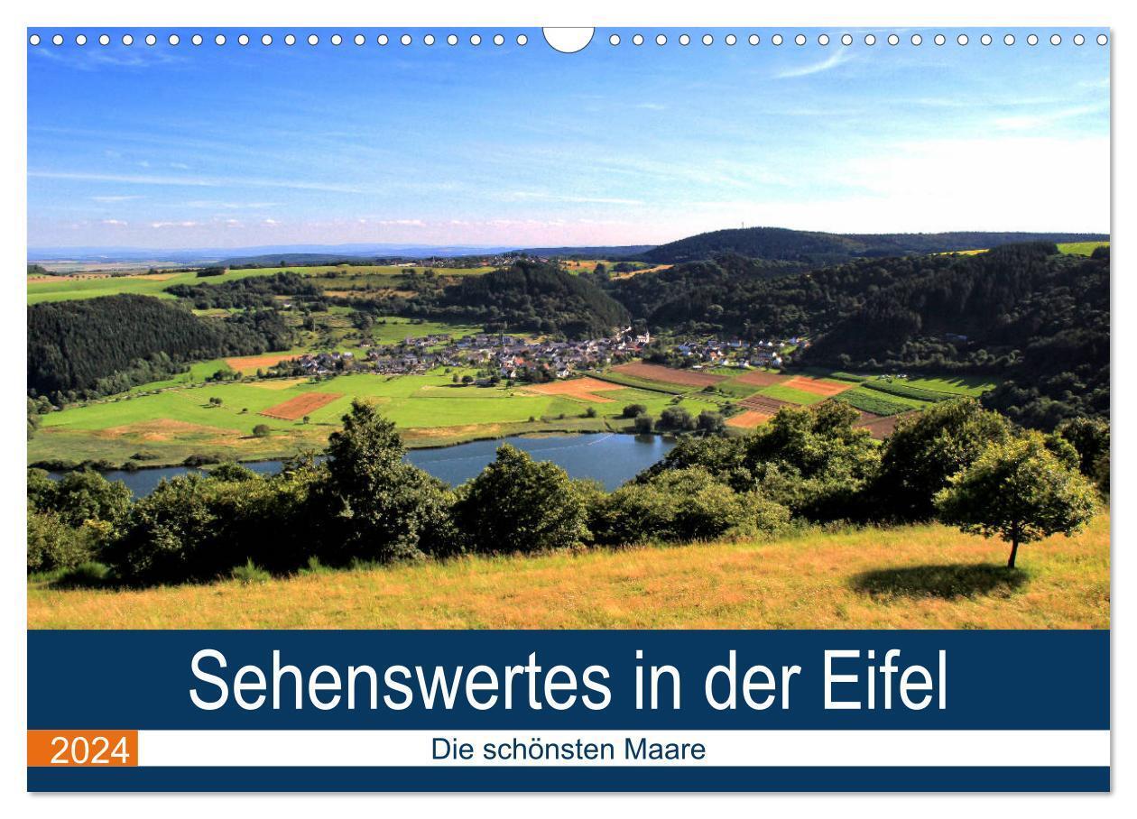 Cover: 9783383193866 | Sehenswertes in der Eifel - Die schönsten Maare (Wandkalender 2024...