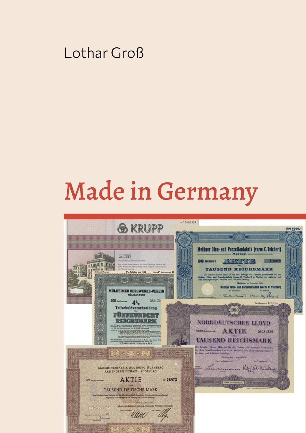 Cover: 9783758329289 | Made in Germany | Deutschlands Wirtschaftsgeschichte seit 1800 | Groß