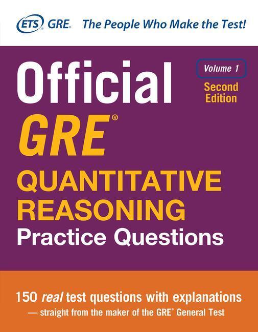 Cover: 9781259863509 | Official GRE Quantitative Reasoning Practice Questions, Second...
