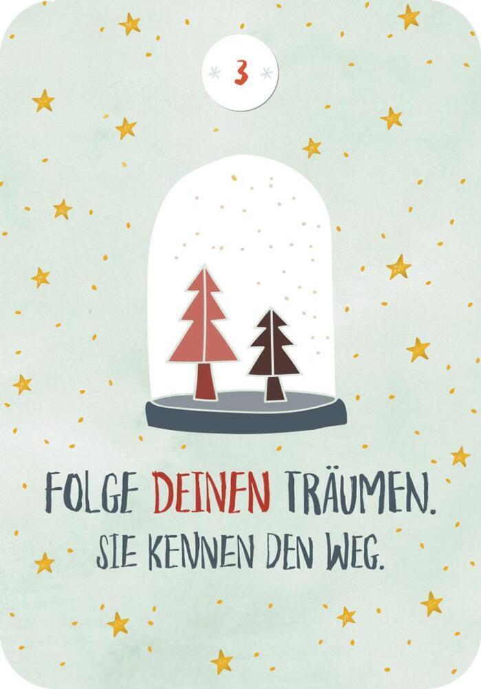 Bild: 9783845836027 | Glücksmantras für den Advent | Kalender | 25 S. | Deutsch