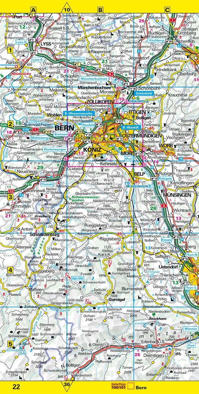 Bild: 9783828300484 | Hallwag Touring Strassenatlas Schweiz | Hallwag Kümmerly+Frey AG