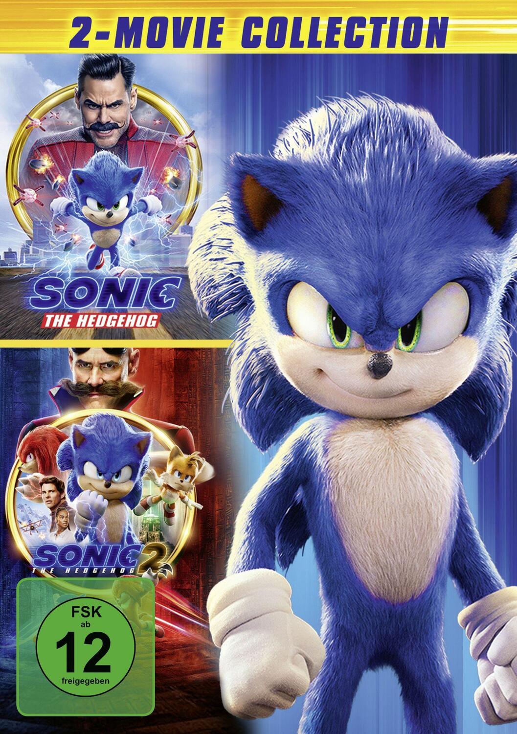 Cover: 5053083255749 | Sonic the Hedgehog - 2-Movie Collection | Jeff Fowler | DVD | 2 DVDs