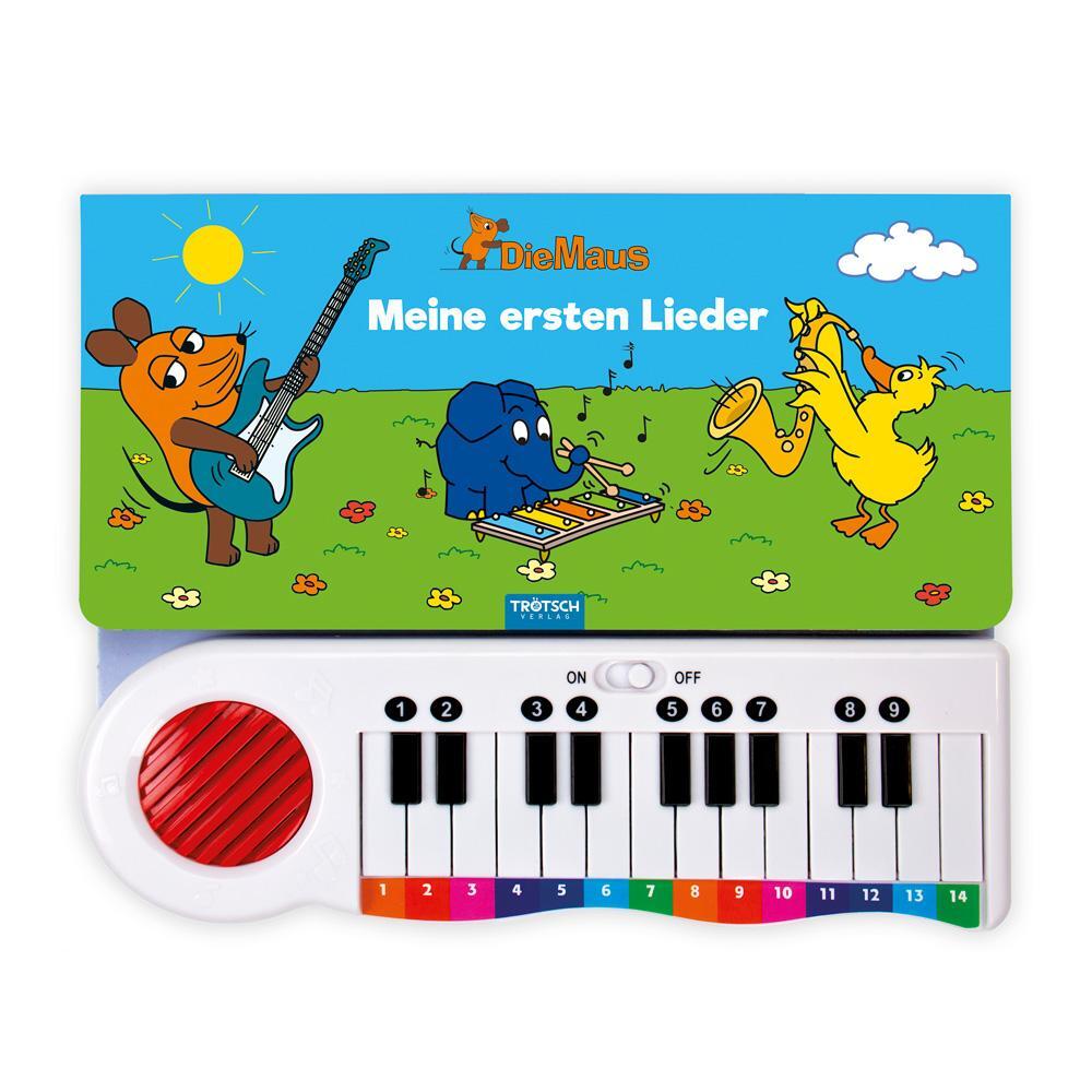 Cover: 9783988021175 | Trötsch Die Maus Klavierbuch Meine ersten Lieder Soundbuch Liederbuch