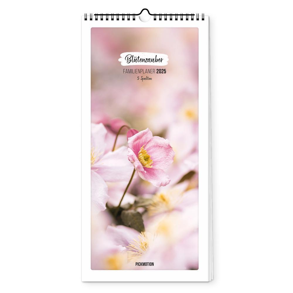 Cover: 4251781179508 | Familienplaner 2025 - Blütenzauber | 5 Spalten | Pickmotion | Kalender