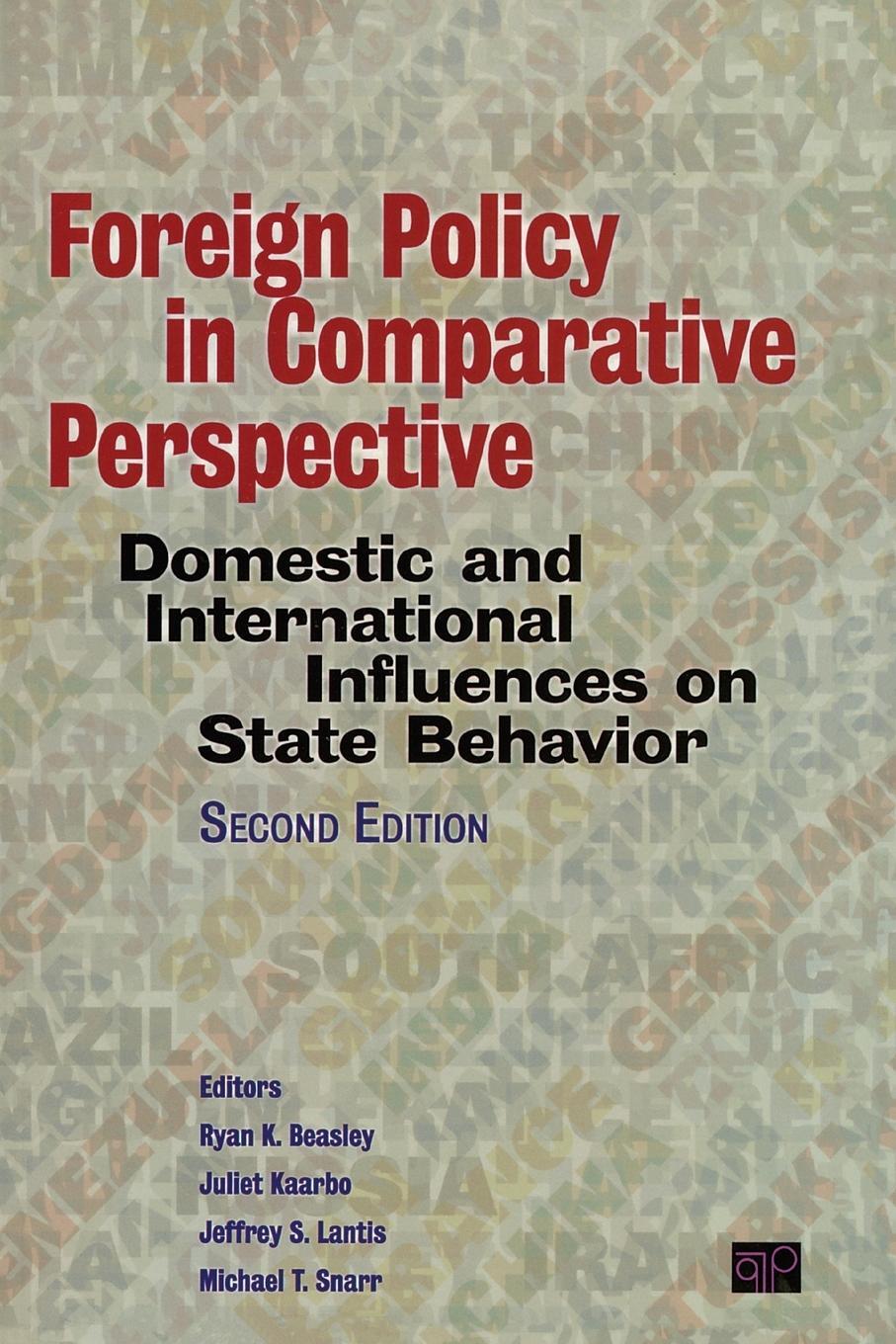 Cover: 9781608716968 | Foreign Policy in Comparative Perspective | Ryan K. Beasley (u. a.)