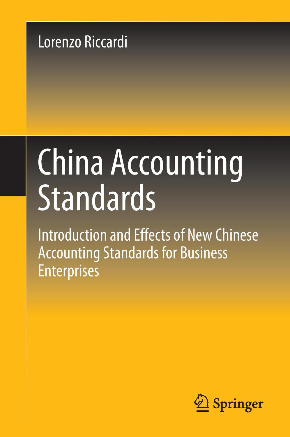 Cover: 9789811000041 | China Accounting Standards | Lorenzo Riccardi | Buch | Englisch | 2015