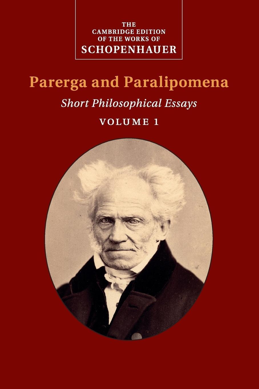 Cover: 9781316616420 | Schopenhauer | Parerga and Paralipomena | Cambridge University Press