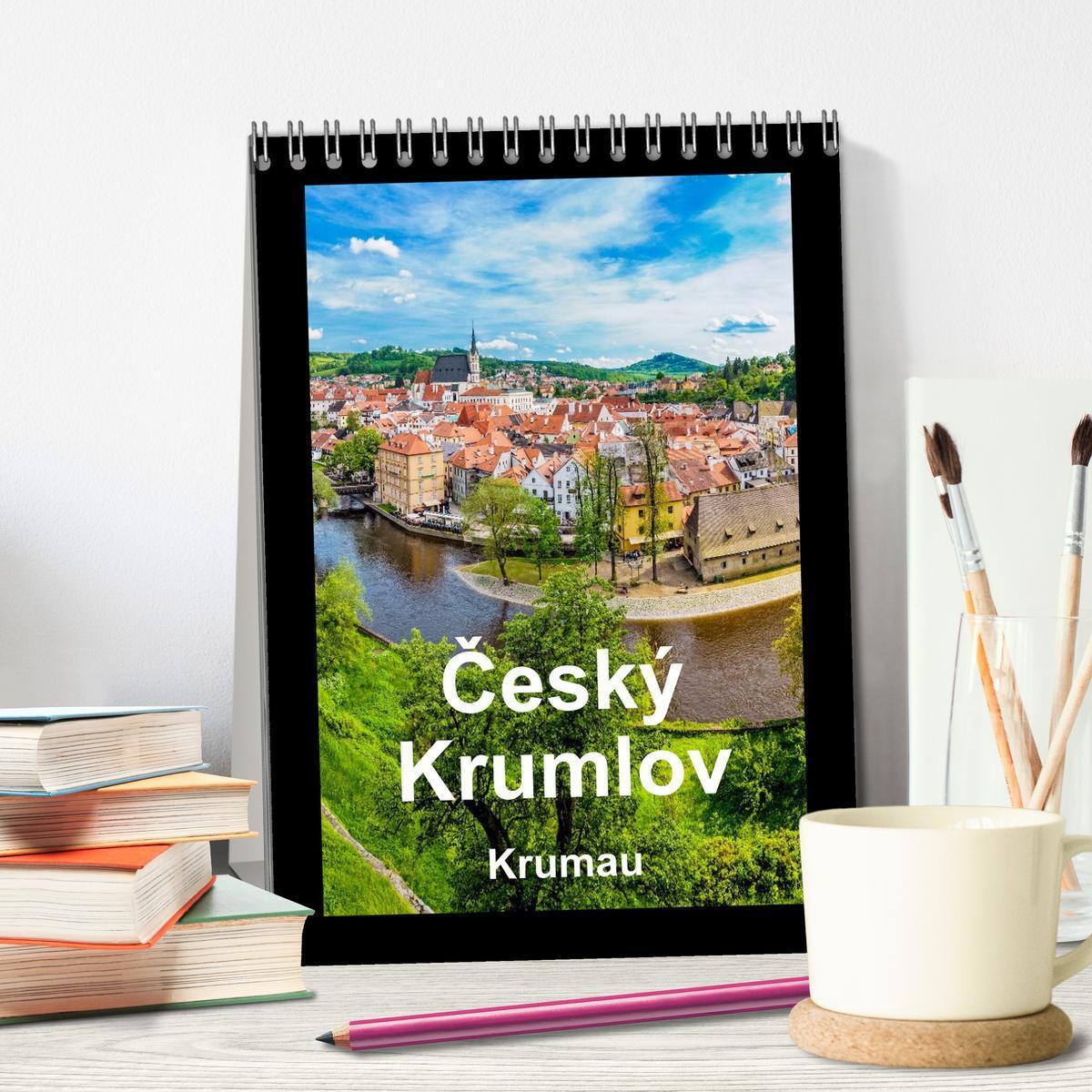 Bild: 9783457068472 | Cesky Krumlov Krumau (Tischkalender 2025 DIN A5 hoch), CALVENDO...