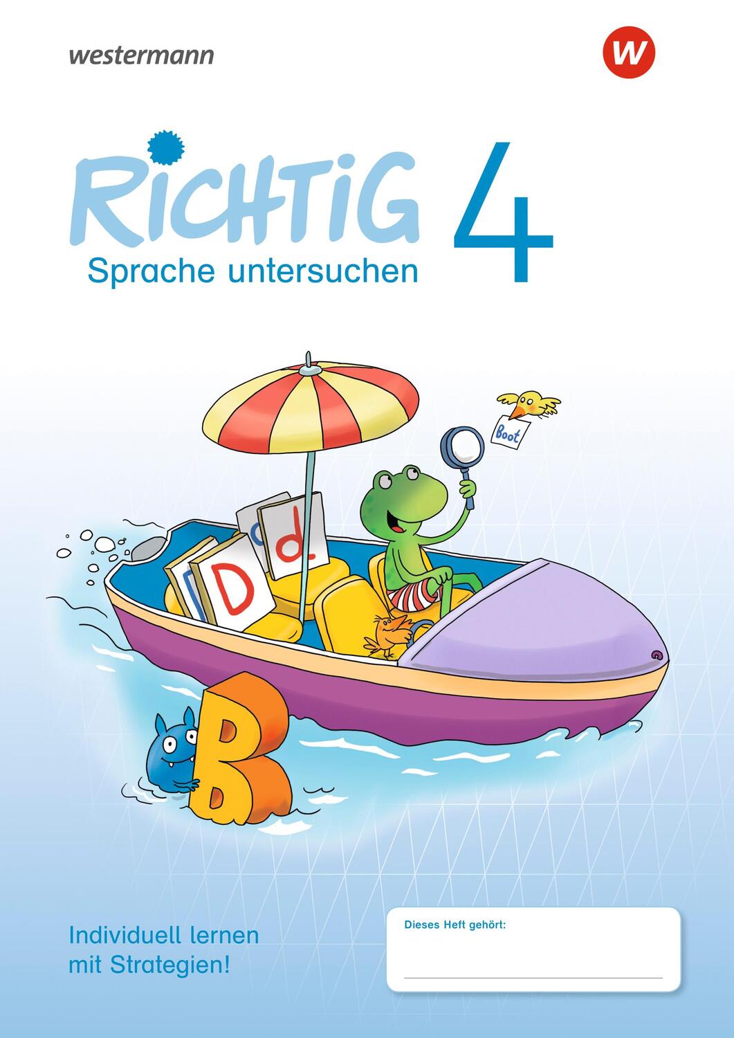 Cover: 9783141232844 | RICHTIG Sprache untersuchen 4. Übungsheft | Ausgabe 2018 | Broschüre