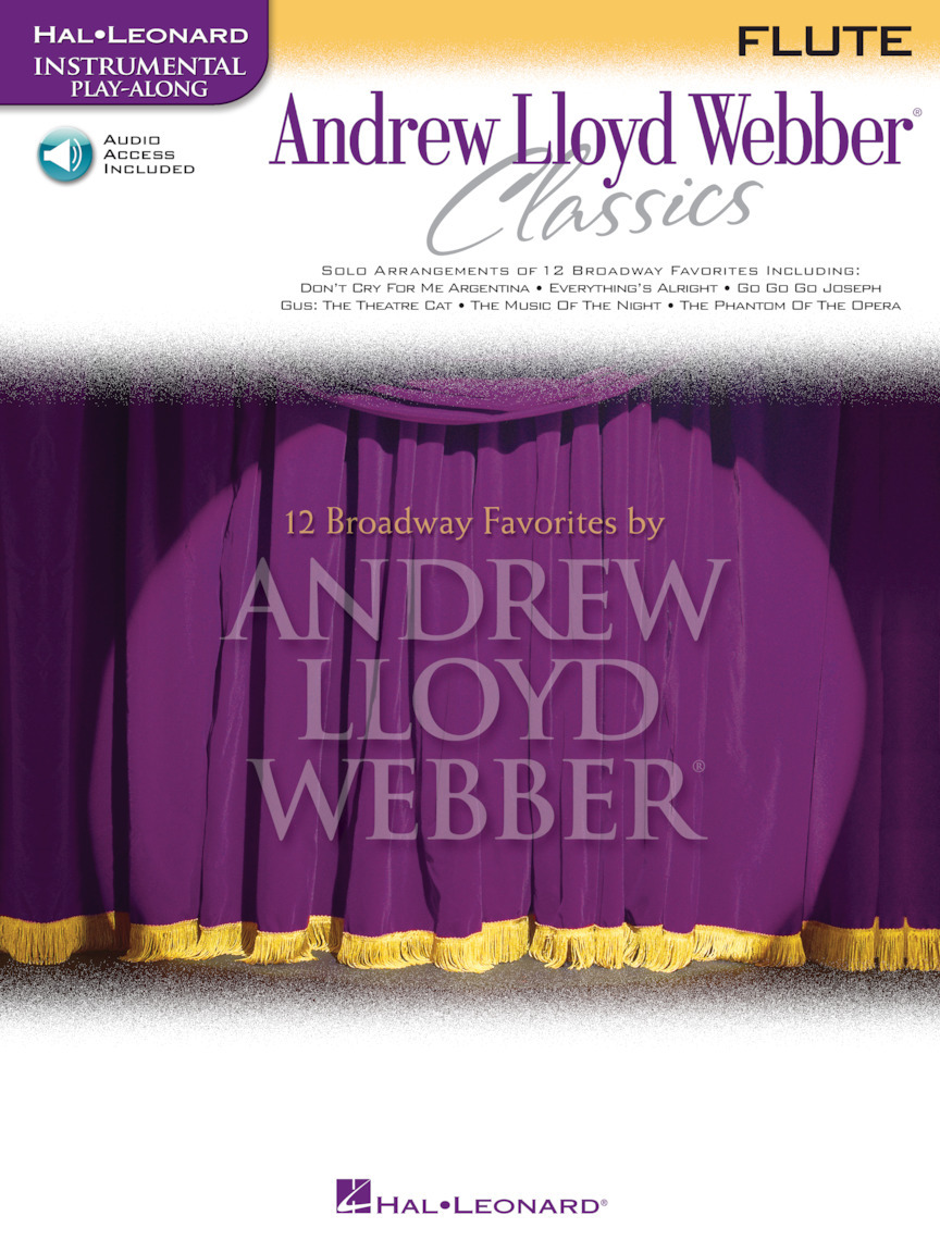 Cover: 73999874525 | Andrew Lloyd Webber - Classics | Instrumental Play-Along | Hal Leonard