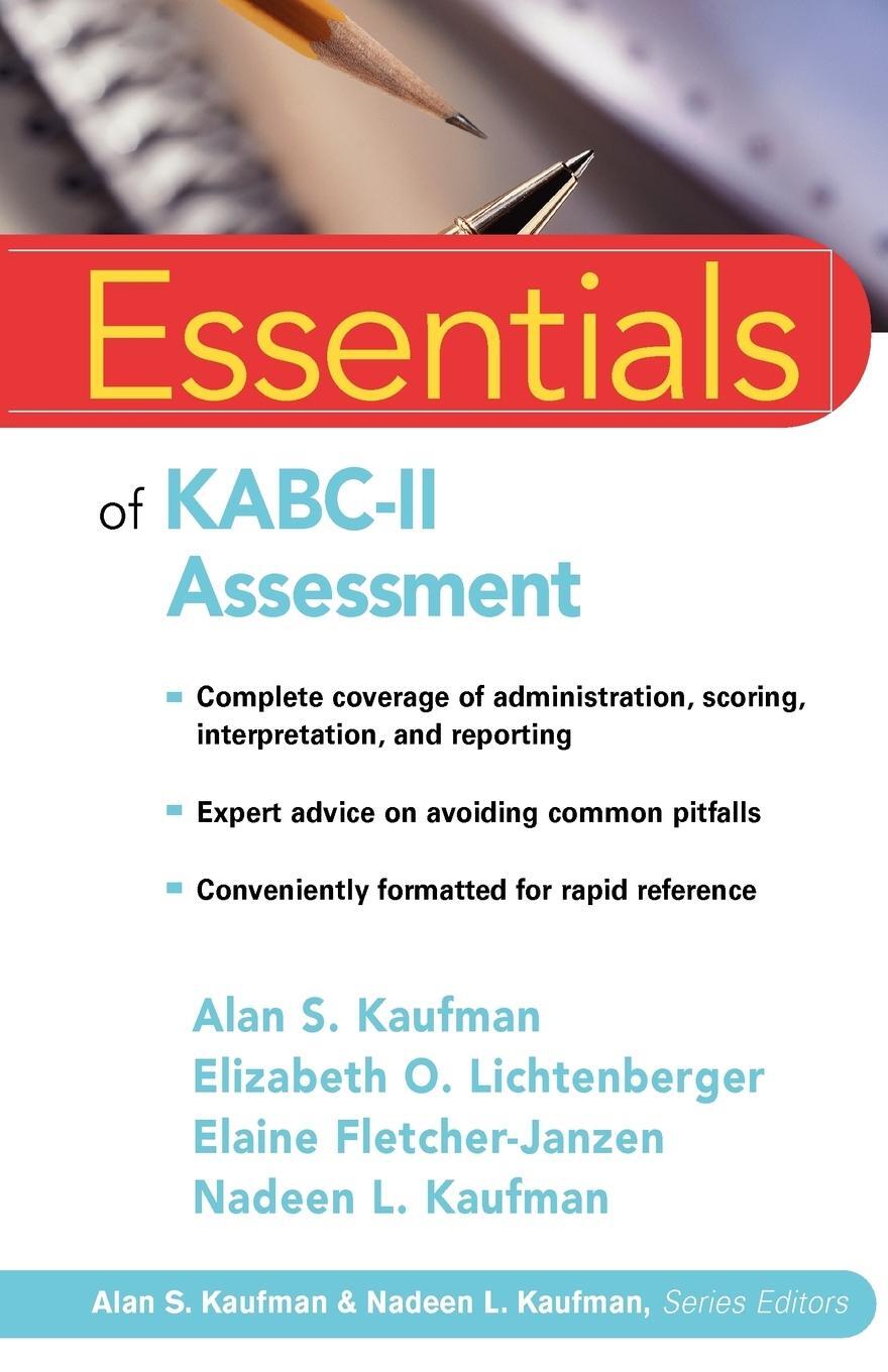 Cover: 9780471667339 | KABC-II Essentials | Kaufman (u. a.) | Taschenbuch | Paperback | 2005