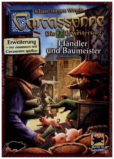 Cover: 4015566018273 | Carcassonne, Händler und Baumeister (Spiel-Zubehör) | Wrede | Spiel