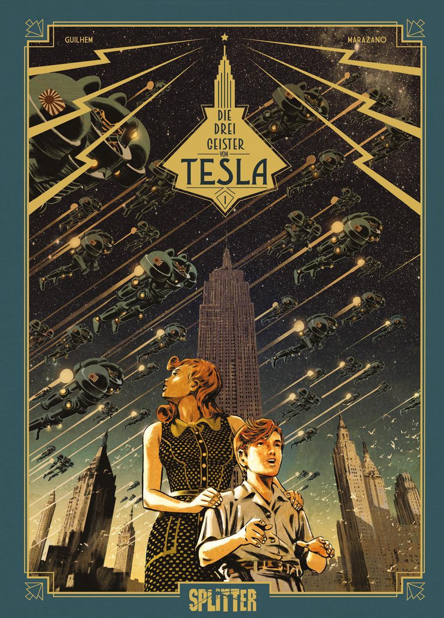 Cover: 9783958395619 | Die drei Geister von Tesla 01 | Das Stokavische Geheimnis | Marazano