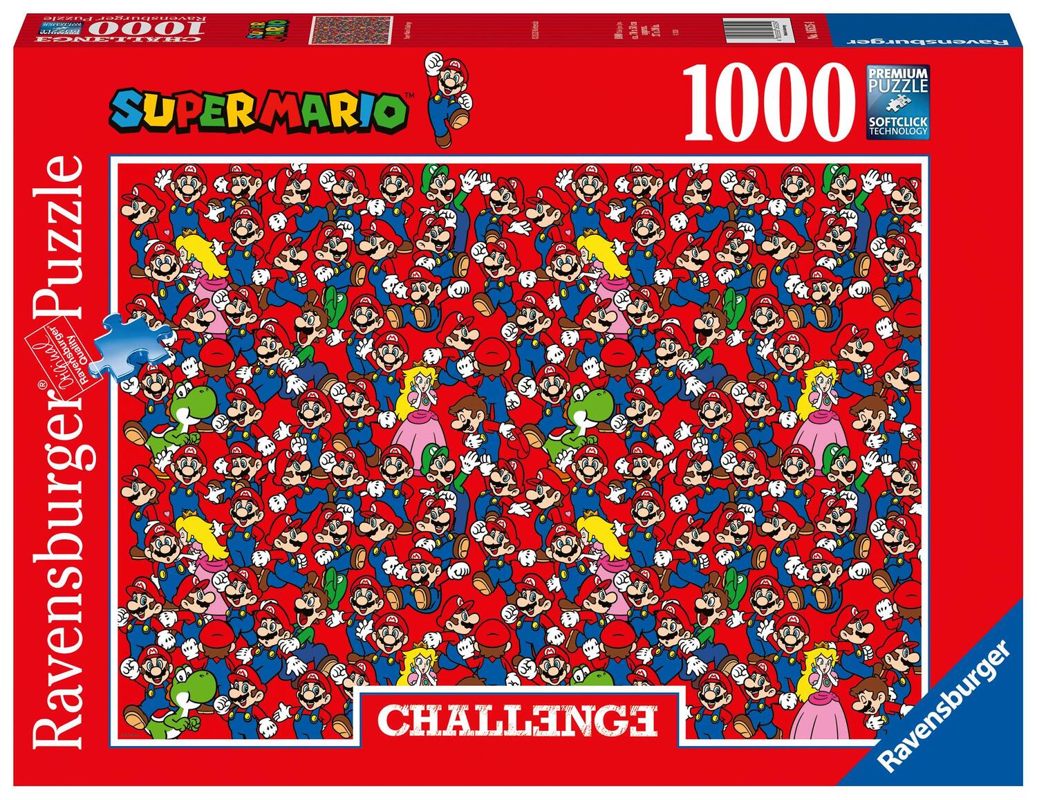 Cover: 4005556165254 | Ravensburger Puzzle 16525 - Super Mario Challenge - 1000 Teile...