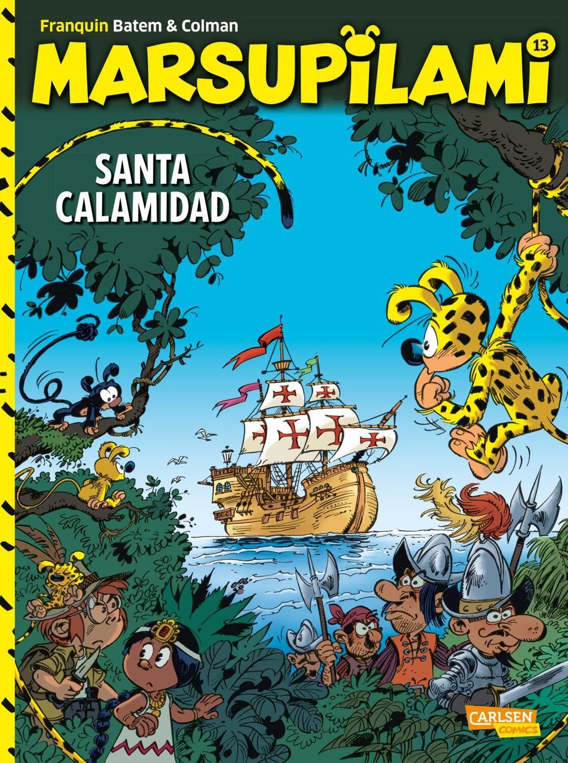 Cover: 9783551799135 | Marsupilami 13: Santa Calamidad | Abenteuercomics für Kinder ab 8