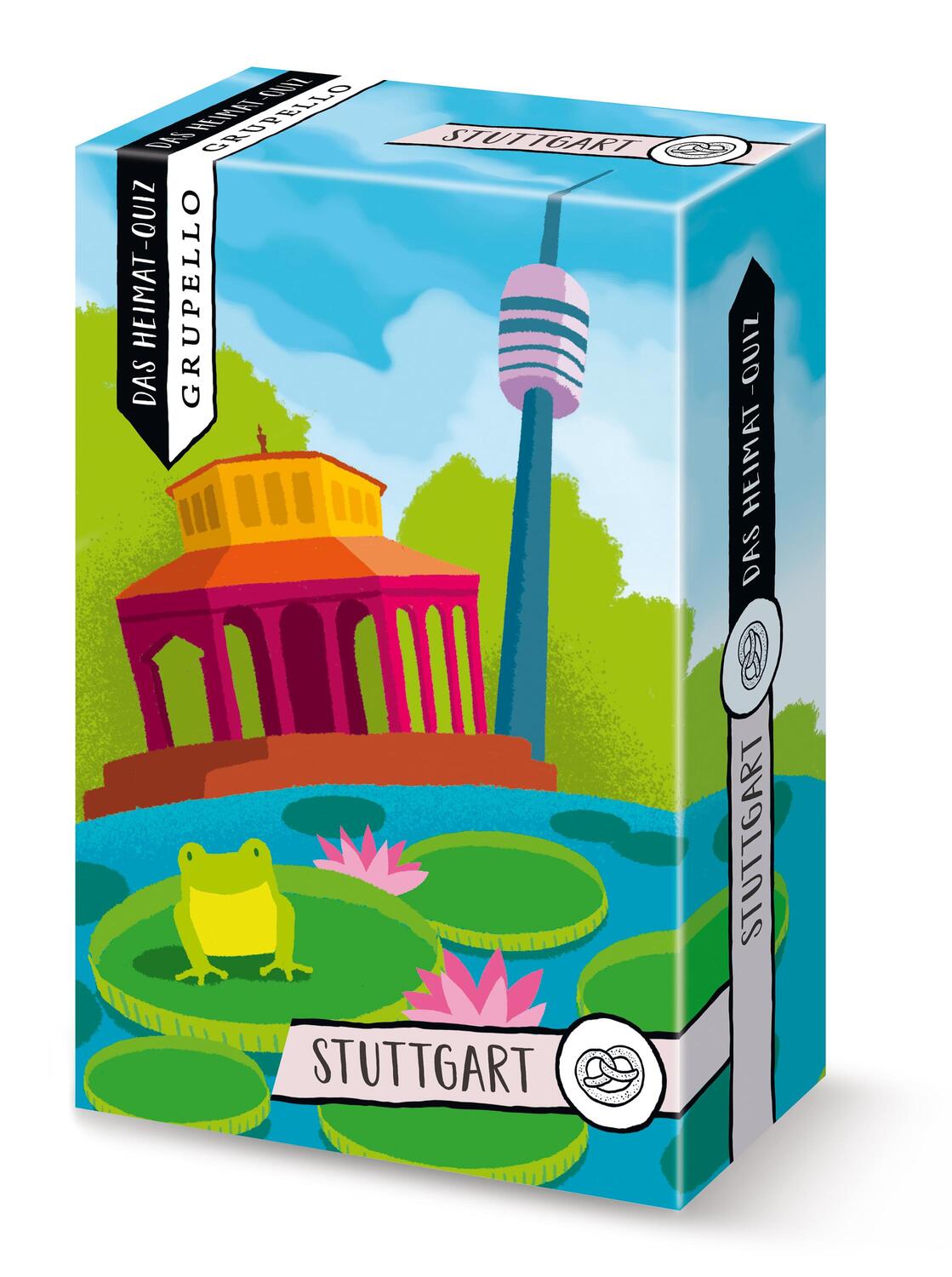 Cover: 9783899783810 | Stuttgart | Das Heimat-Quiz | Emma von Bergenspitz | Box | Heimat-Quiz
