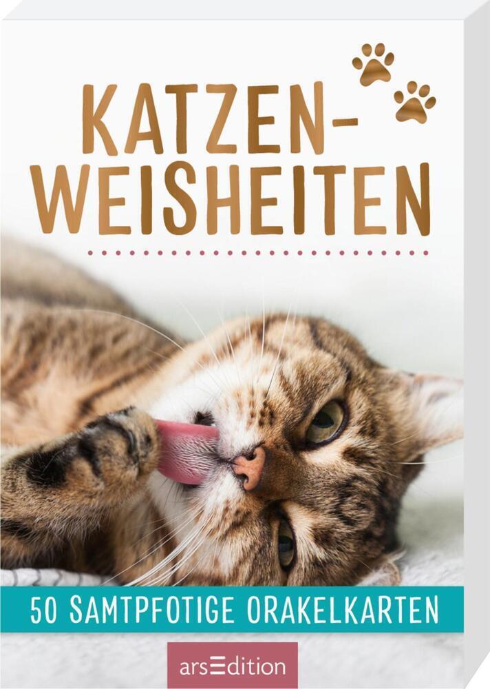 Cover: 9783845841564 | Katzenweisheiten | 50 samtpfotige Orakelkarten | Stück | 51 S. | 2021