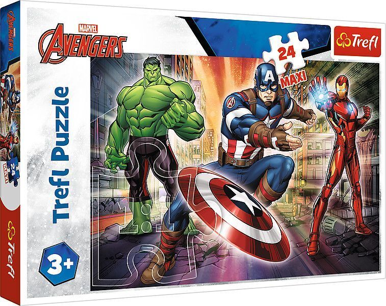 Cover: 5900511143218 | Maxi Puzzle 24 Teile - Avengers | Spiel | In Kartonage | 14321 | 2024