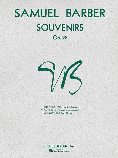Cover: 9781458426635 | Souvenirs: Piano Solo | Taschenbuch | Buch | Englisch | 1986
