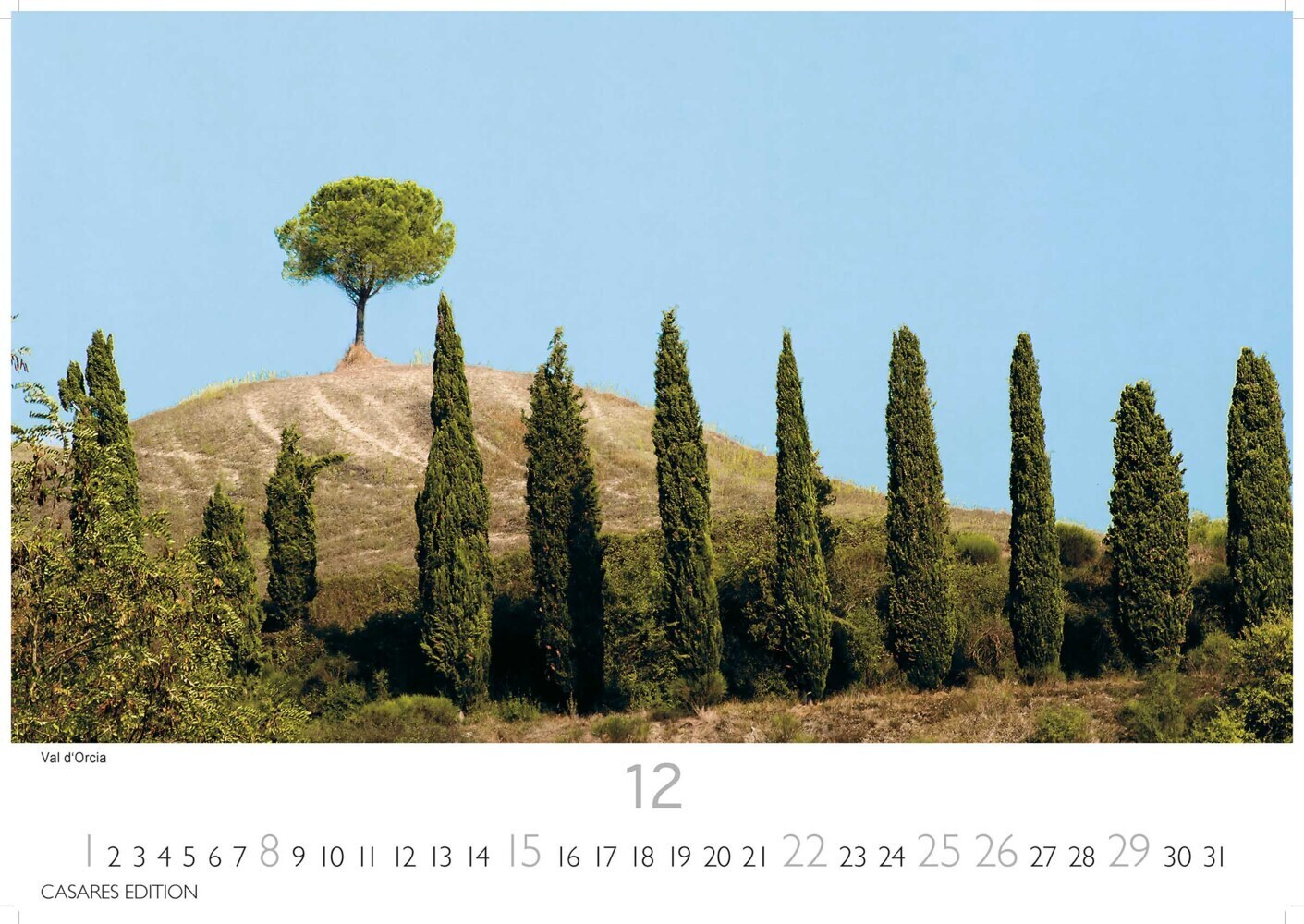 Bild: 9789918611744 | Toskana 2024 L 35x50cm | Kalender | 14 S. | Deutsch | 2024