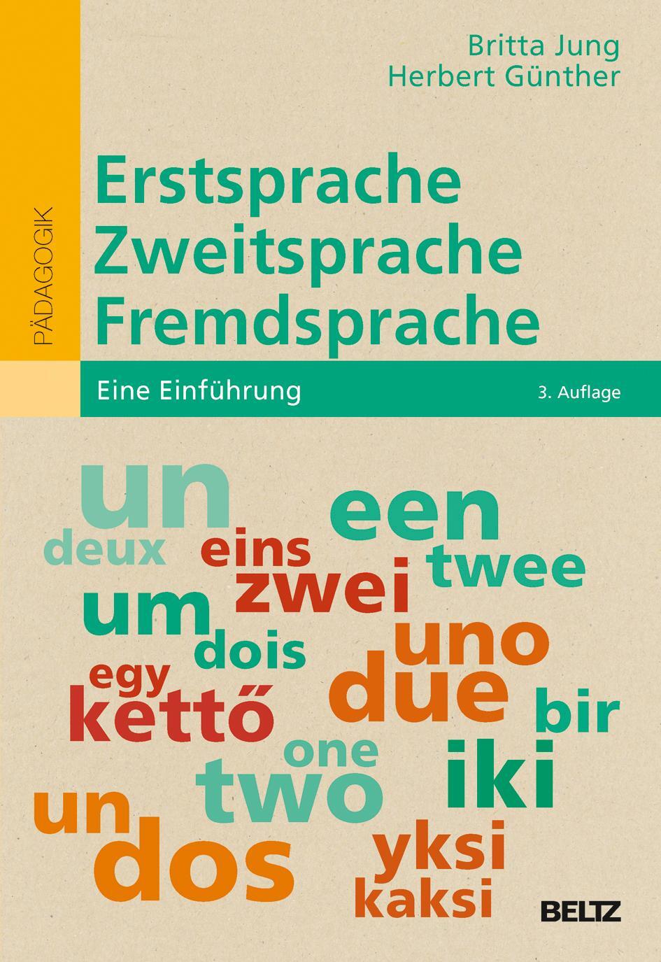 Cover: 9783407257314 | Erstsprache, Zweitsprache, Fremdsprache | Eine Einführung | Buch