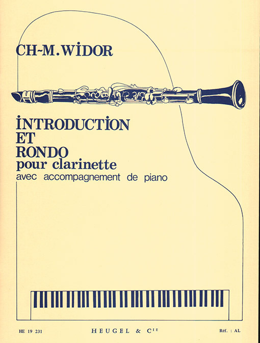 Cover: 9790047192318 | Introduction et Rondo Opus 72 | Charles-Marie Widor | Buch