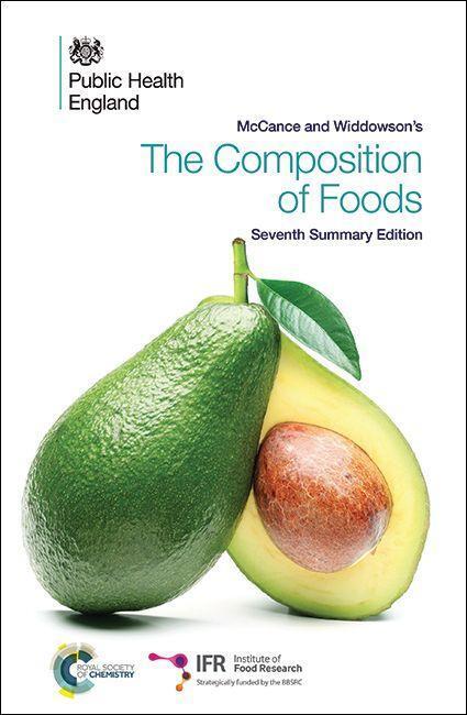 Cover: 9781849736367 | McCance and Widdowson's The Composition of Foods | Taschenbuch | 2014