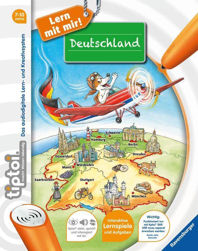 Cover: 9783473418121 | tiptoi® Deutschland | Karin Weber | Taschenbuch | Spiralbindung | 2019