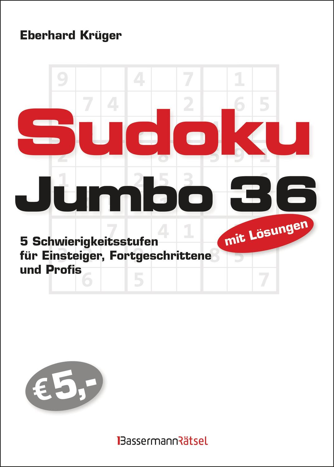 Cover: 9783809447269 | Sudokujumbo 36 | Eberhard Krüger | Taschenbuch | 384 S. | Deutsch