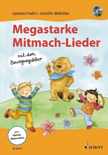 Cover: 9783795715519 | Megastarke Mitmachlieder - mit dem Bewegungsbiber, m. Audio-CD | 2018