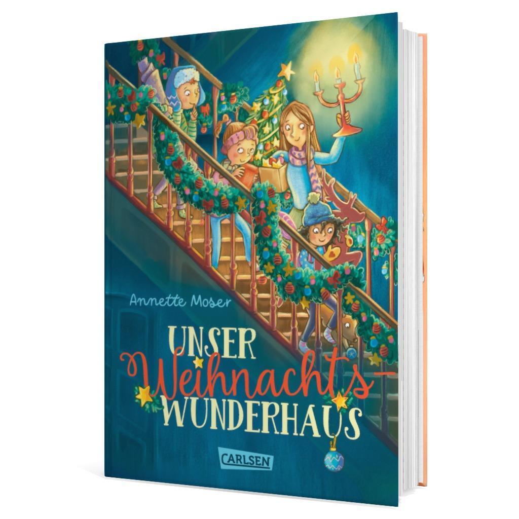 Bild: 9783551557889 | Unser Weihnachtswunderhaus | Annette Moser | Buch | 160 S. | Deutsch