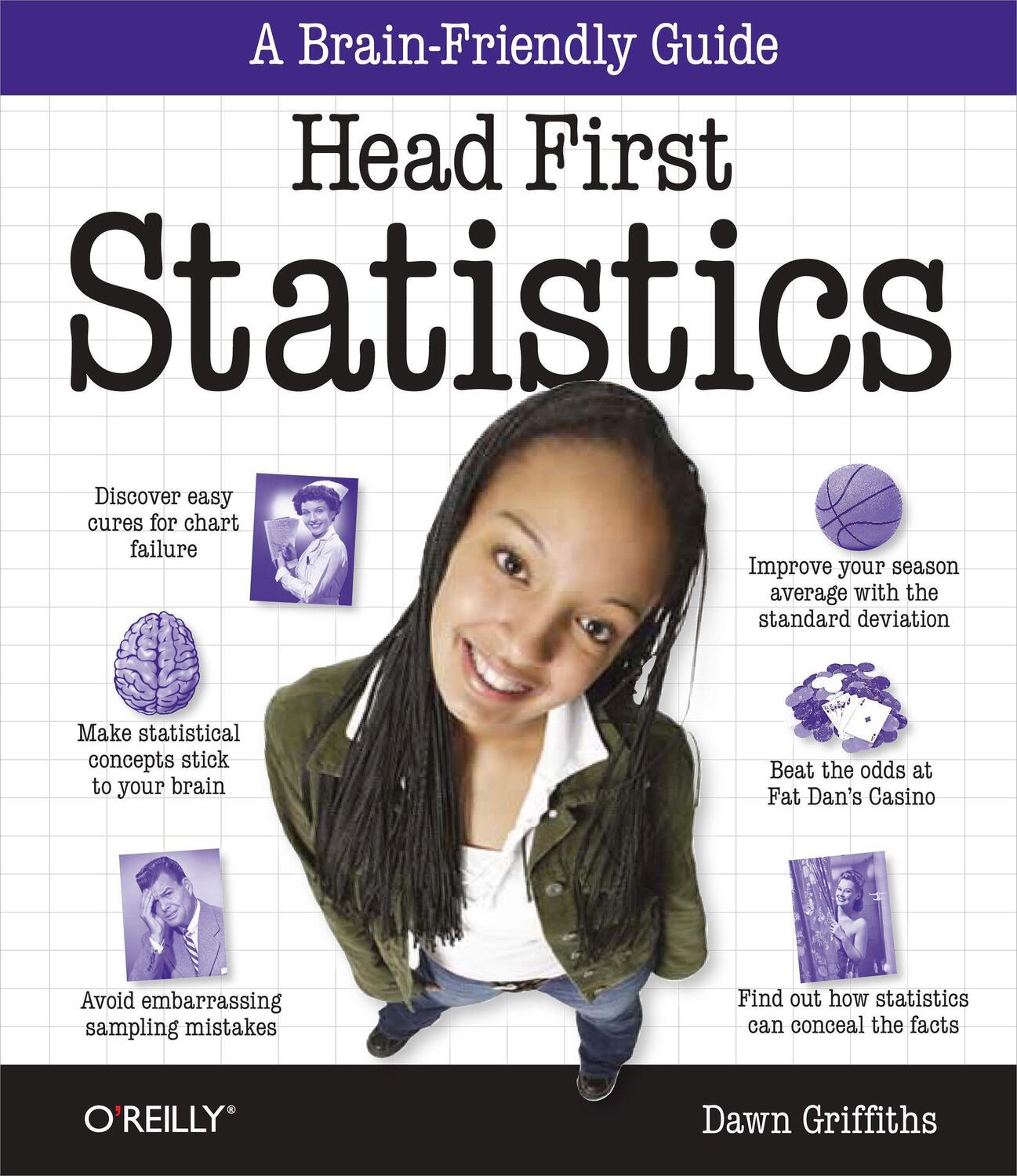 Cover: 9780596527587 | Head First Statistics | A Brain-Friendly Guide | Dawn Griffiths | Buch