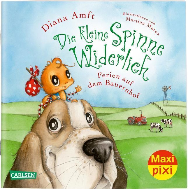 Cover: 9783551032263 | Maxi Pixi 313: Die kleine Spinne Widerlich: Ferien auf dem Bauernhof