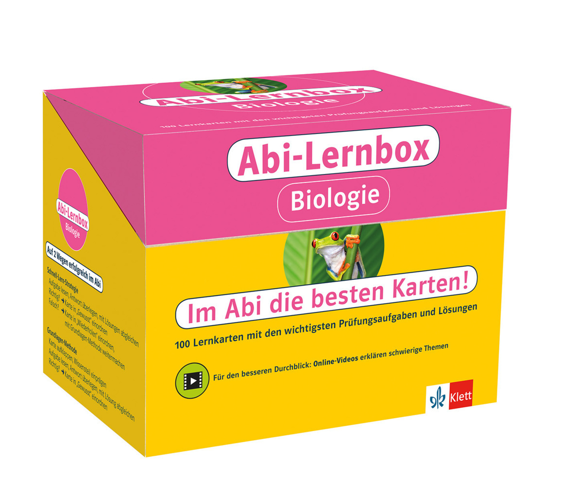 Cover: 9783129493281 | Klett Abi-Lernbox Biologie | Taschenbuch | 100 S. | Deutsch | 2016